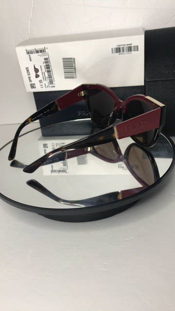 Prada | Accessories | New Prada Cateye Oversized Cherrydark  display picture 1
