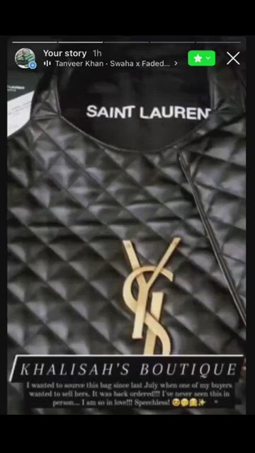 YSL ICARE Maxi Shopping Quilted lambskin – Trusty