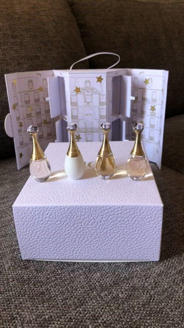 Dior, Other, Dior Jadore Coffret Set Minis 3 Montaigne Advent Calendar  Perfume