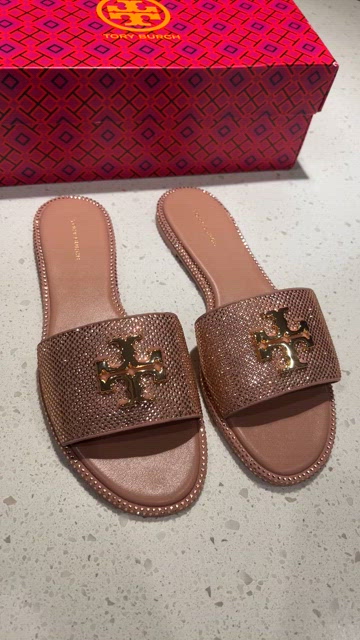 Tory Burch | Shoes | Tory Burch Everly Rhinestone Slides