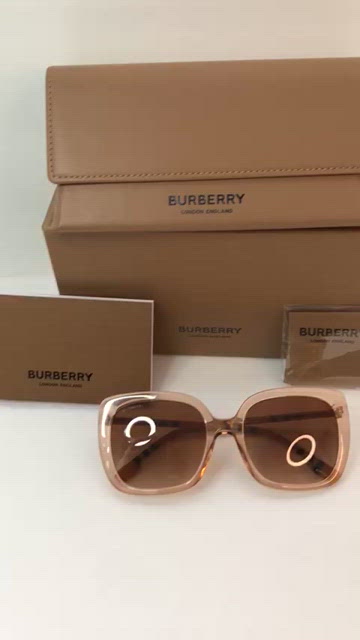 New - ? Original Burberry Caroll Gradient Brown Square Ladies Sunglasses BE432 Burberry | Accessories | New Original Burberry Caroll  main image 3