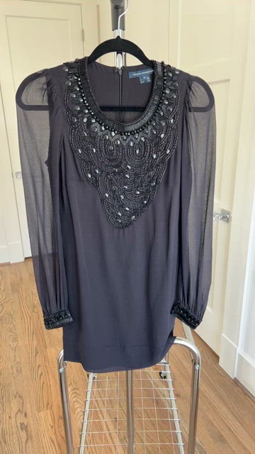 french connection bex beaded dress SIMKHAI Women's Bex Embellished Maxi Dress in Silver, Sequin, Size 4 main image 0