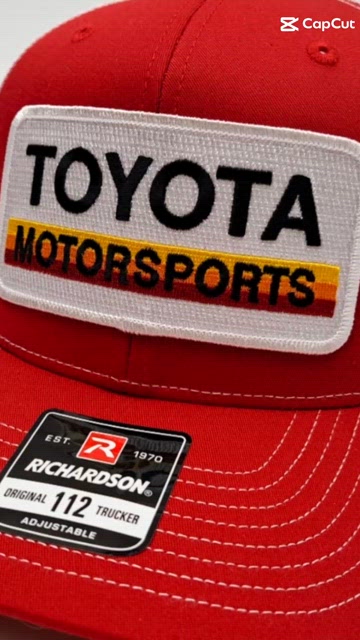 Toyota Motorsports Richardson 112 Trucker Patch Hat Cap Tundra Tacoma Camry JDM Handmade | Accessories | Toyota Motorsports Richardson 12  main image 2
