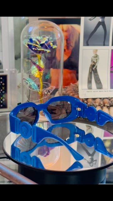 Versace | Accessories | Rare Versace Vibrant Blue La Medusa 