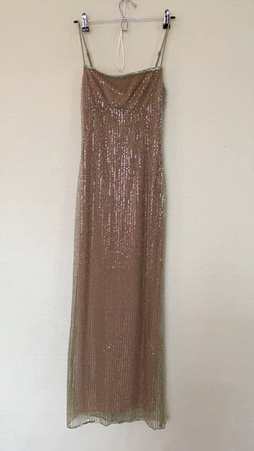 House of CB | Dresses | Limited Edition House Of Cb Alondra Cafe Au Lait  Beaded Maxi Dress Nwot S | Poshmark