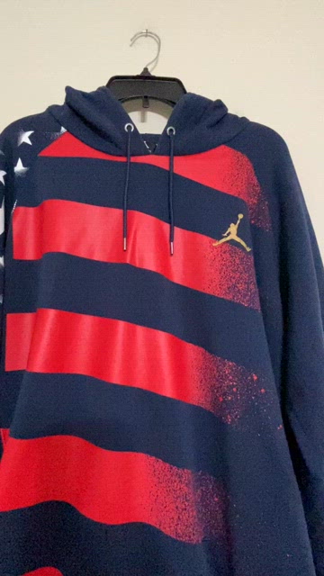 Air jordan 7 stars and stripes hoodie new arrivals