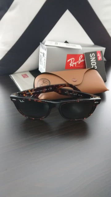 RAY-BAN Sunglasses RB4227 Classic Dark Grey Cat-eye NEW with Case retail$195 Ray-Ban | Accessories | Rayban Store Display Aviator  main image 2