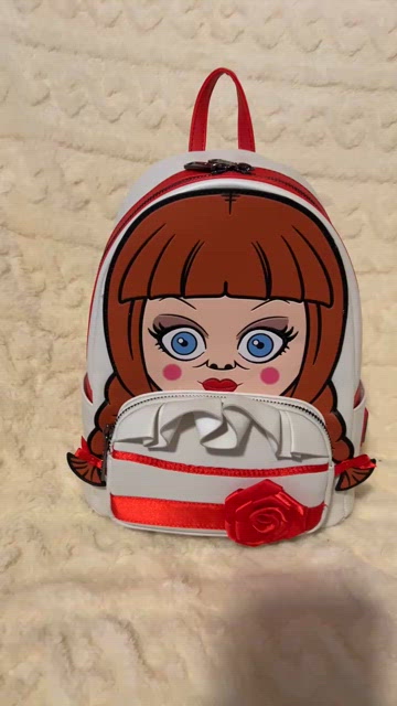 Loungefly Annabelle Cosplay Mini Backpack New with Tags, Last Price/ PRI… Annabelle Cosplay Mini Backpack main image 3