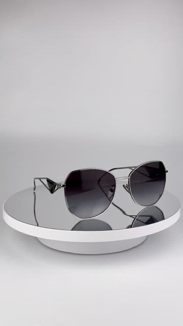Prada | Accessories | Prada Women Sunglasses Silver Grey  display picture 3