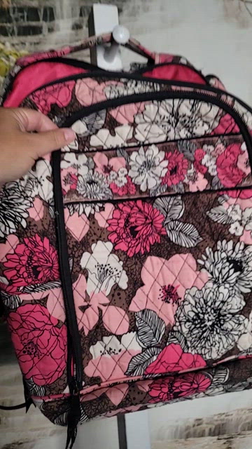 Vera Bradley classic colorful paisley floral quilt pattern laptop backpack Vera Bradley | Bags | Vera Bradley Classic Colorful Paisley  main image 3