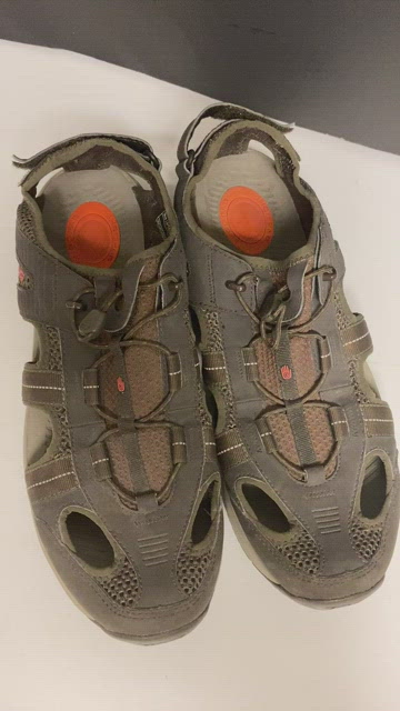 TEVA Grey Mesh Sandals Laced Shoes Rubber Sole 12 Men main image 2
