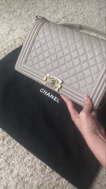 CHANEL, Bags, Chanel New Boy Medium Euc