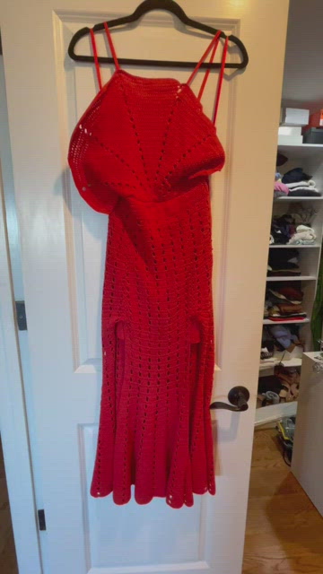 Alice McCall Room Is On Fire Crochet Dress