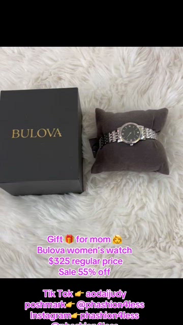 Bulova | Accessories | New Bulova Womens Diamond Stainless  display picture 3