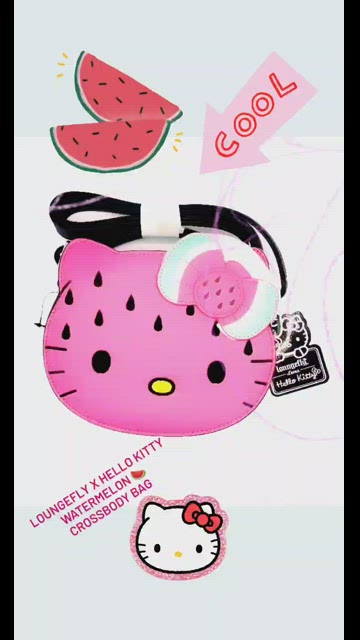 Loungefly Hello Kitty Watermelon Crossbody Bag – Stage Nine