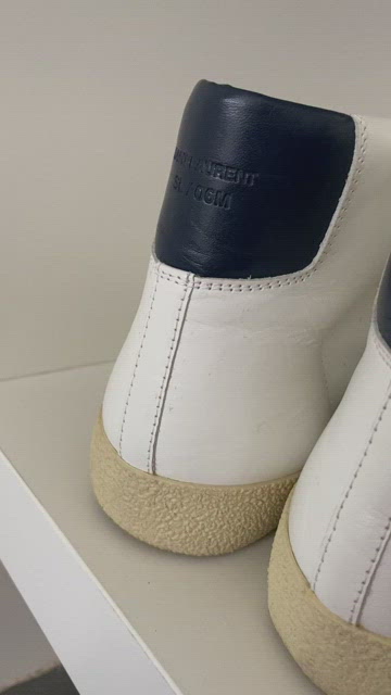 Saint Laurent | Shoes | Saint Laurent White High Top Sneakers Sl6m