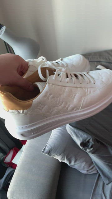 Louis Vuitton® Beverly Hills Sneaker White. Size 10.0