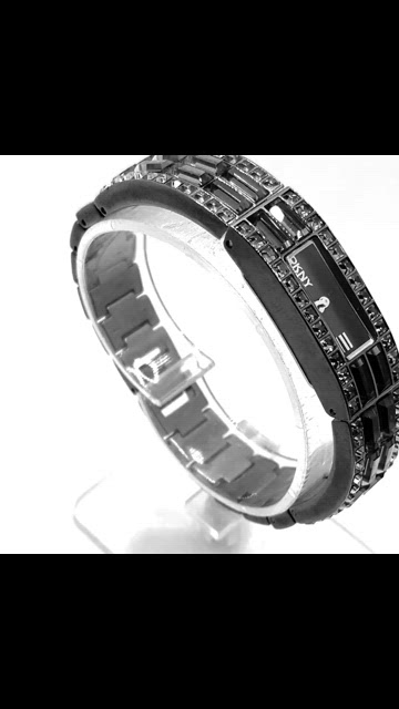 DKNY Ladies Bracelet Crystal Copper Watch NY 3898 DKNY Ladies Bracelet Crystal Copper Watch NY 3898 - YouTube main image 2