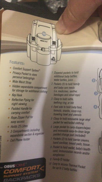 obus forme | Bags | Nwt Obus Forme Diaper Backpack | Poshmark display picture 1