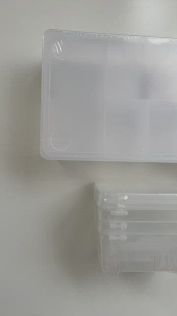 GLIS Box with lid, clear, 133/8x81/4 - IKEA