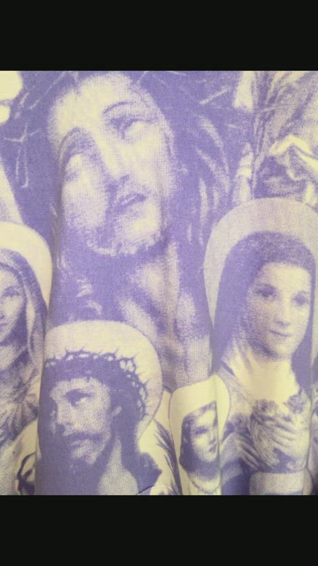 Supreme | Shirts | Supreme Jesus And Mary Purple Hoodie | Poshmark