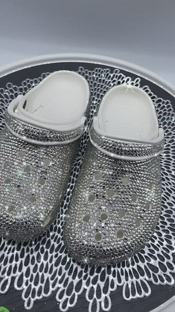 rhinestone crocs louis vuitton chanel｜TikTok Search