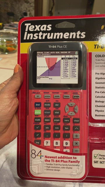 いいスタイル HAPPYセレクトショップTexas Instruments TI-84 Plus CE Graphing Calculator,  Coral