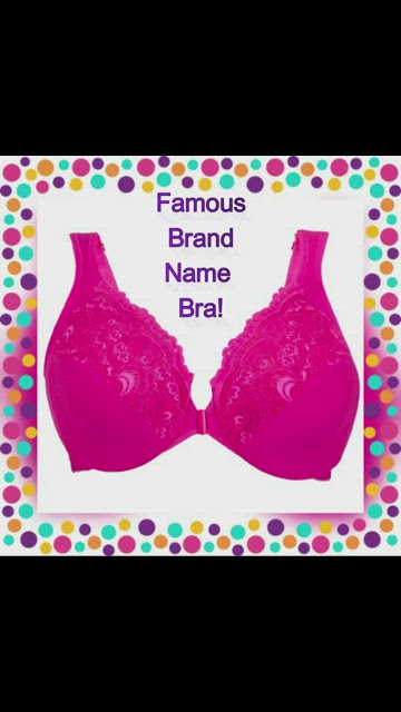 H Cup Bras 42,44++ Hot! Pink Underwire Front-Close