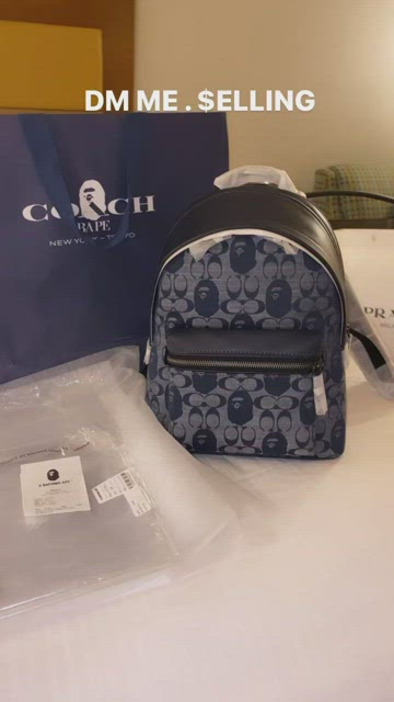 BAPE X Coach Limited Edition backpack, Women's Fashion, Bags & Wallets,  Backpacks on Carousell