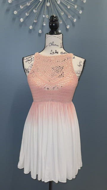 white christmas dresses TALK ABOUT ME CROCHET MAXI DRESS – AKIRA main image 0
