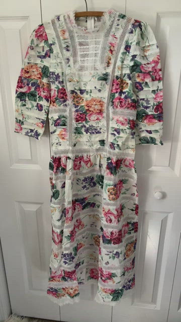 Zimmermann | Dresses | Zimmermann Allia Floralprint Linen Midi Dress |  Poshmark