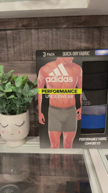 adidas, Underwear & Socks, New Adidas 3 Pack Boxer Brief Aeroready