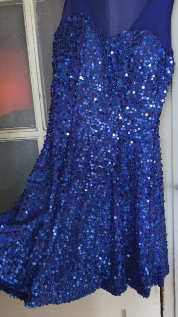 Charlotte Russe | Dresses | Royal Blue Sparkly Sequin Charlotte Russe Dress  | Poshmark