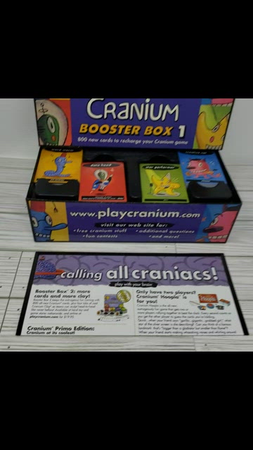 Cranium Booster Box 1