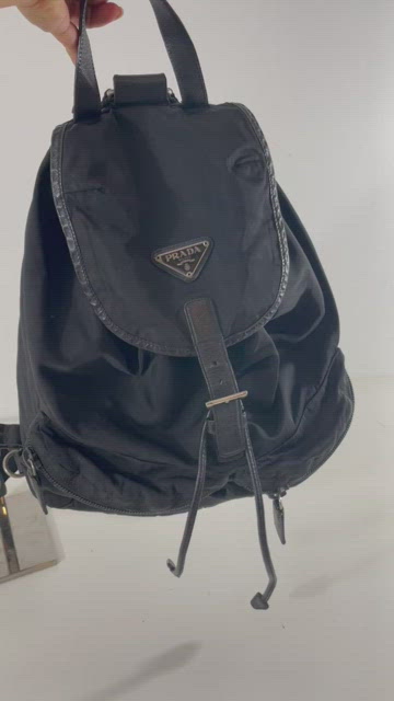 Prada | Bags | Prada Double Front Pocket Backpack Tessuto  display picture 3
