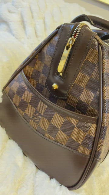 Louis Vuitton, Bags, Discontinued Louis Vuitton Damier Ebene Berkeley Bag  Rare Find