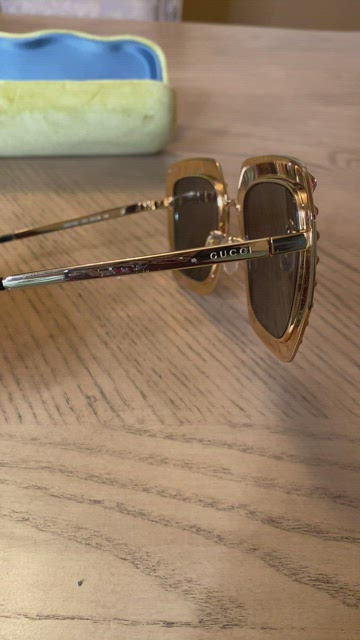 Gucci | Accessories | Authentic Gucci Gold Steel With Pink  display picture 2