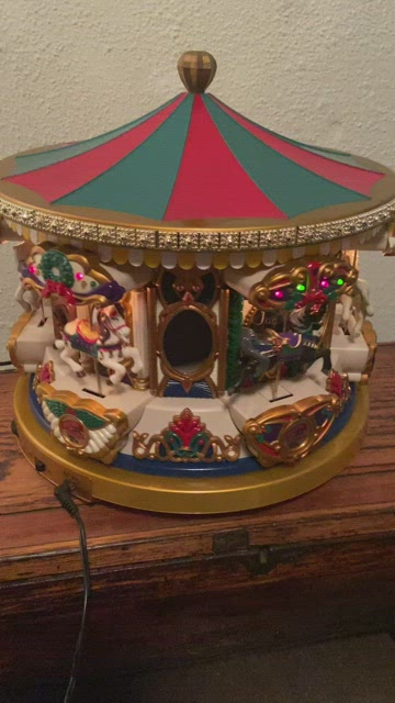 Mr. Christmas | Holiday | Vintage Mr Christmas Carousel With 2