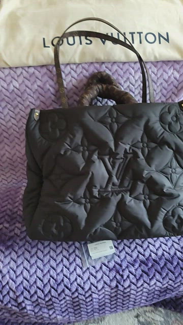 Louis Vuitton Econyl® Monogram Pillow OnTheGo GM - Black Totes