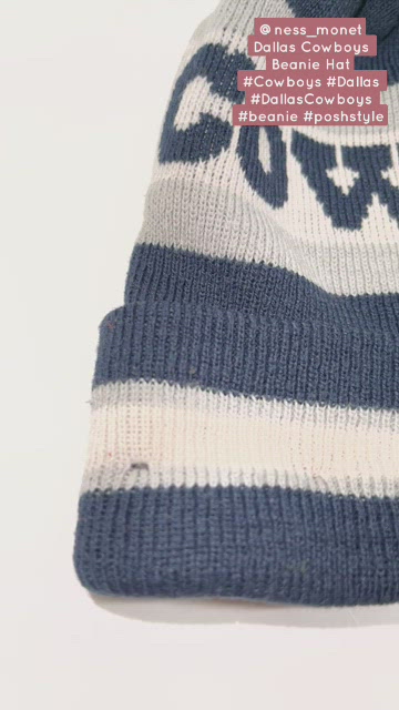 Buy ELYSE NFL Dallas Cowboys Knitted 100% Wool Beanie Hat Online in India 
