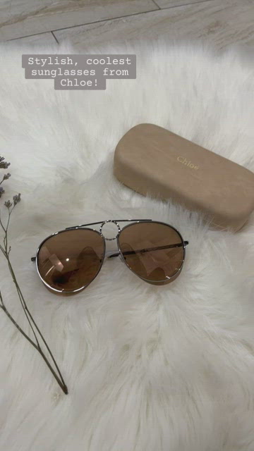 Chloe | Accessories | Chloe Romie 6mm Aviator Sunglasses Nwt  display picture 1