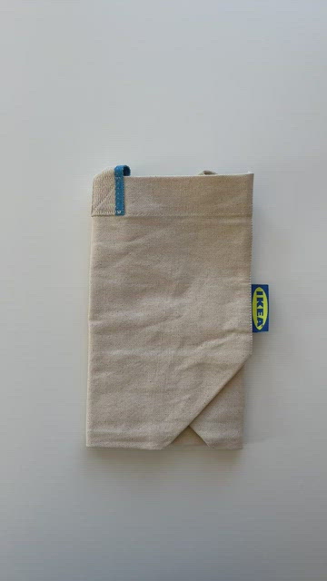 SPIKRAK Shopping bag, cotton/natural, 3 gallon - IKEA