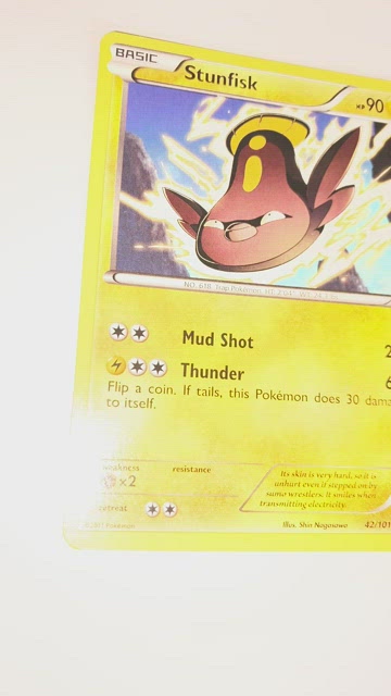 Two Stunfisk 42/101 Pokmon Cards