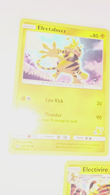 Three Electabuzz 43/156 and Two Electivire 43/147