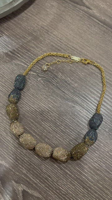 Atelier Swarovski Gold Moselle Necklace