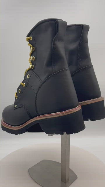 Logger/ Riding Leather Upper Men\'s Boots NWT Sizes Available Men main image 4