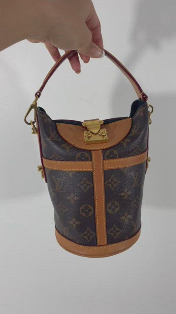 Authenticated Used Louis Vuitton M43587 Duffle Bag Monogram