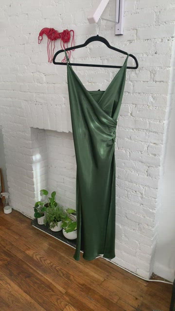 white christmas dresses CHATEAU SPLIT MAXI DRESS main image 0