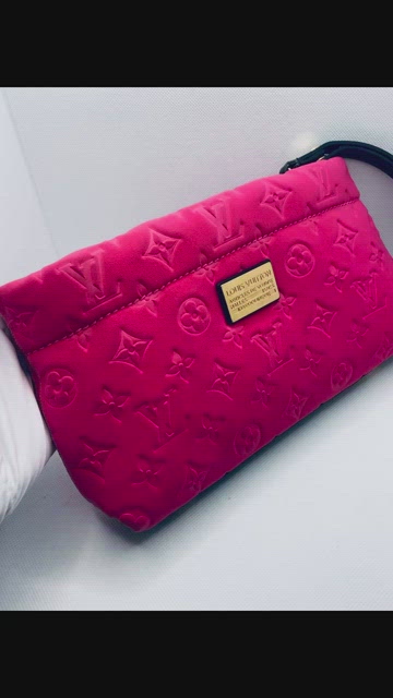 Louis Vuitton Limited edition fucsia Monogram Scuba Shoulder bag