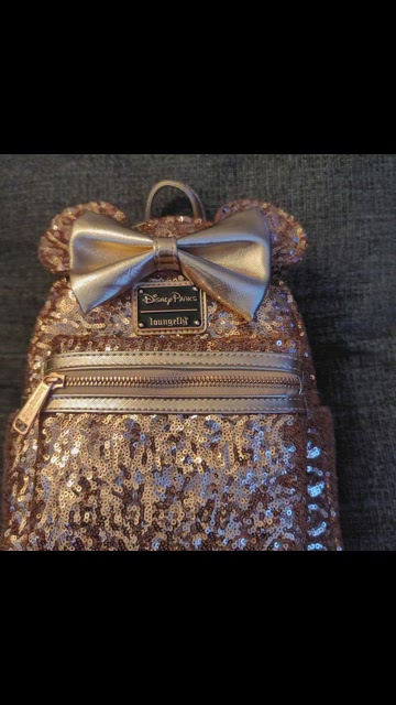 Loungefly | Bags | Nwt Bundle Loungefly Sequins Rose Gold  display picture 1
